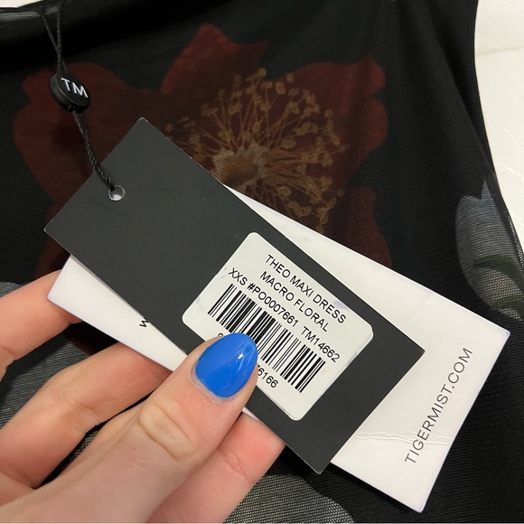 Tiger Mist Theo Floral Maxi Dress NWT - Picture 5 of 9